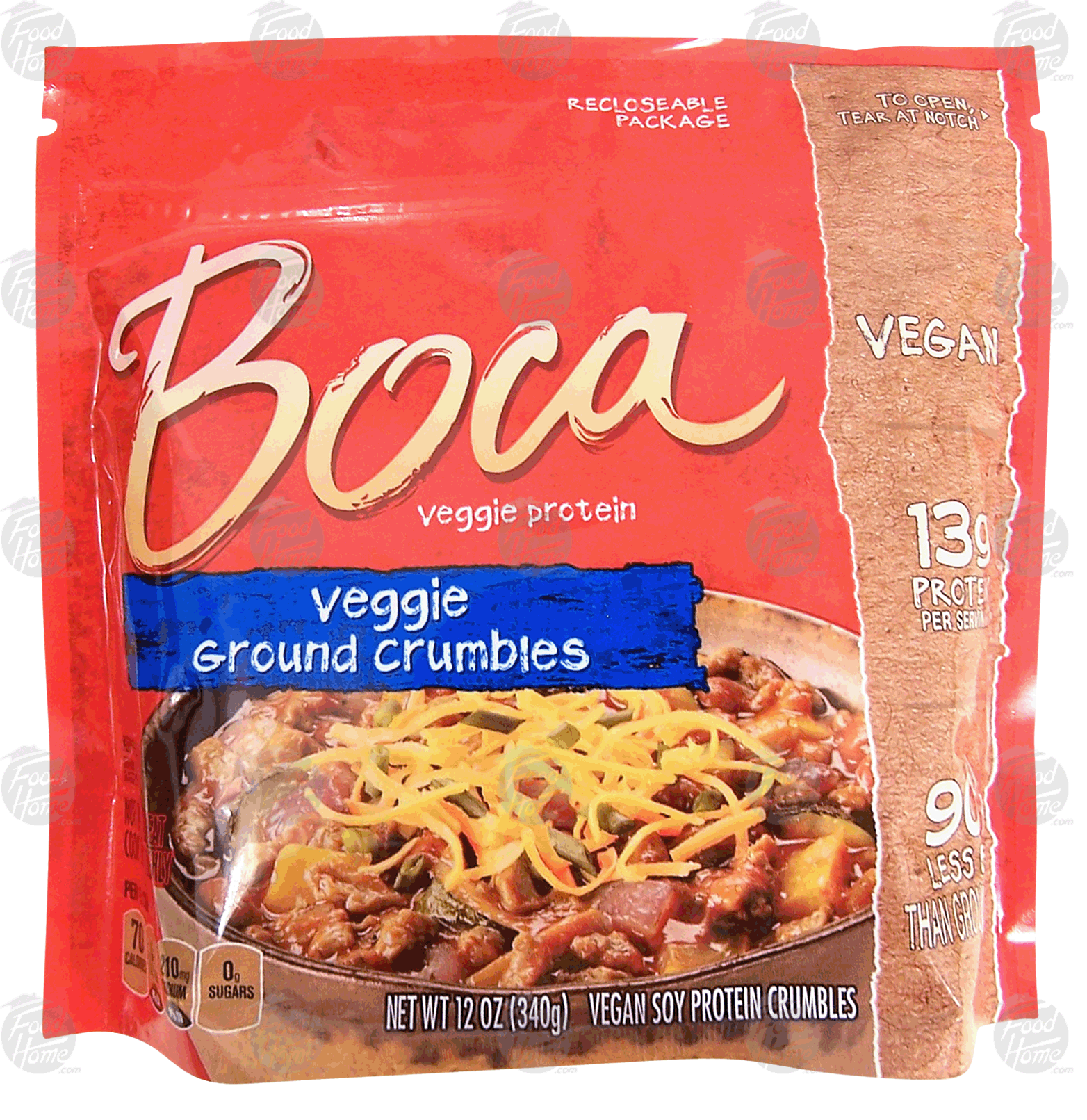 Boca Veggie Protein veggie ground crumbles Full-Size Picture